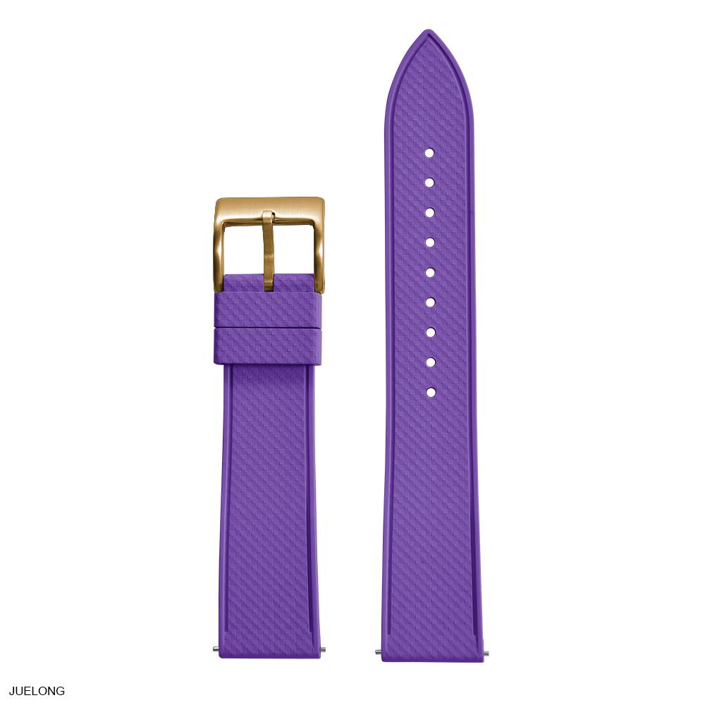 Premium Mosaik FKM Gummi Taucheruhr Armband 20mm 22mm Staubdicht Wasserdicht Schnellverschluss Für Herren Damen Taucheruhren