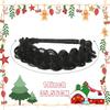 Christmas-Themed Headband Wig, Headband-Style Wig, Hand-Woven Braided Wig, Synthetic Twist Headband Wig for Women, Synthetic Braided Hair Extension