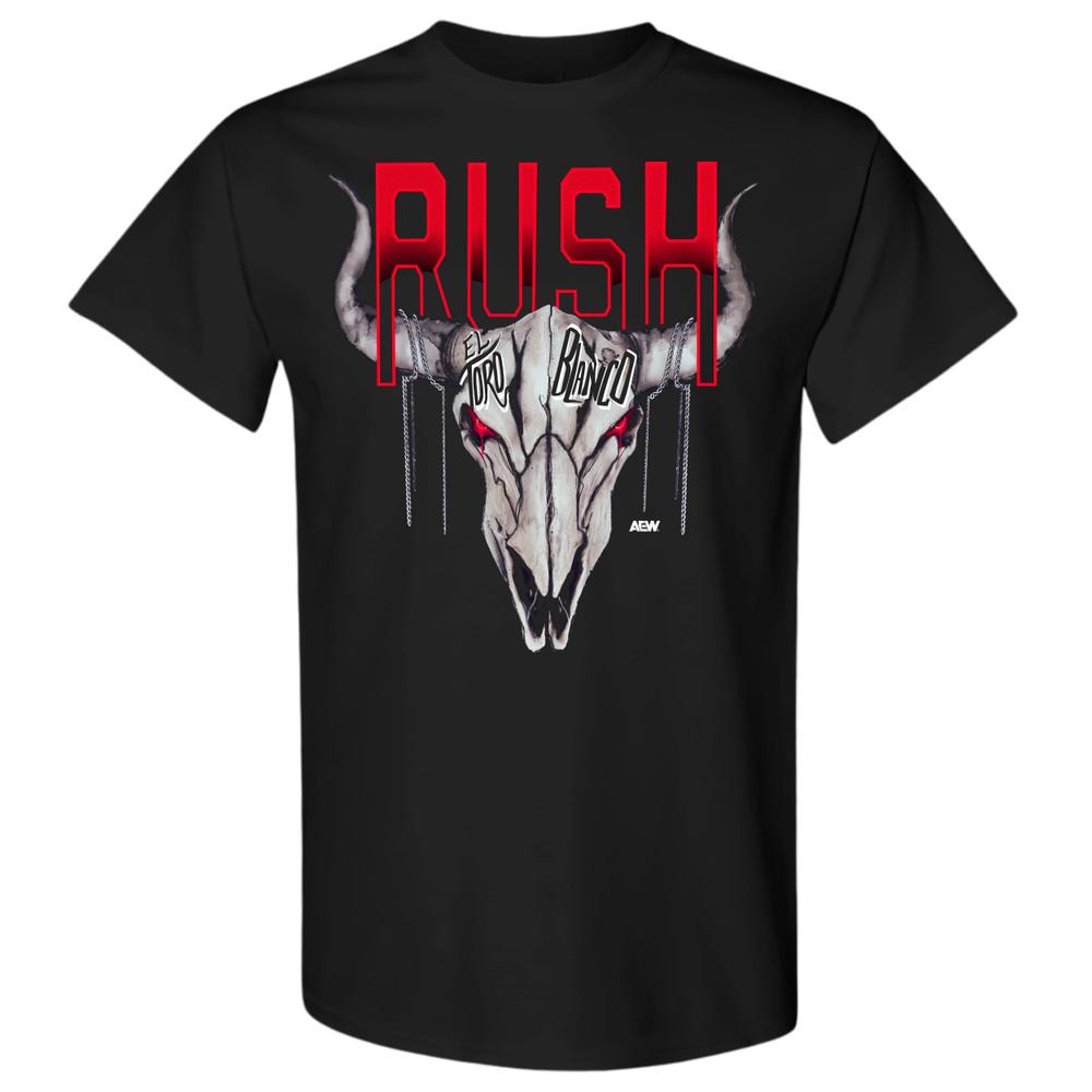 Rush  El Toro Blanco AEW Official TShirt Unisex T-Shirt S