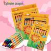 Creative Cartoon Crayon Set for Kids - 8, 12, or 24 Colors - Ideal for Elementary School Art and Kindergarten Gifts