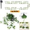 4M 20LED Solar Vine String Lights Outdoor Waterproof Artificial Ivy Leaves Decor Fairy Lights for Christmas Garden Wedding