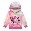 Girls Hoodie 3D Cartoon Jacket Sweatshirt Music Zip Hooded Long Sleeve Tops