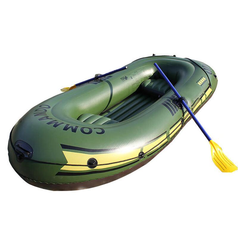 QINGHONG Thickened Inflatable Rafting Kayak Fishing Boat