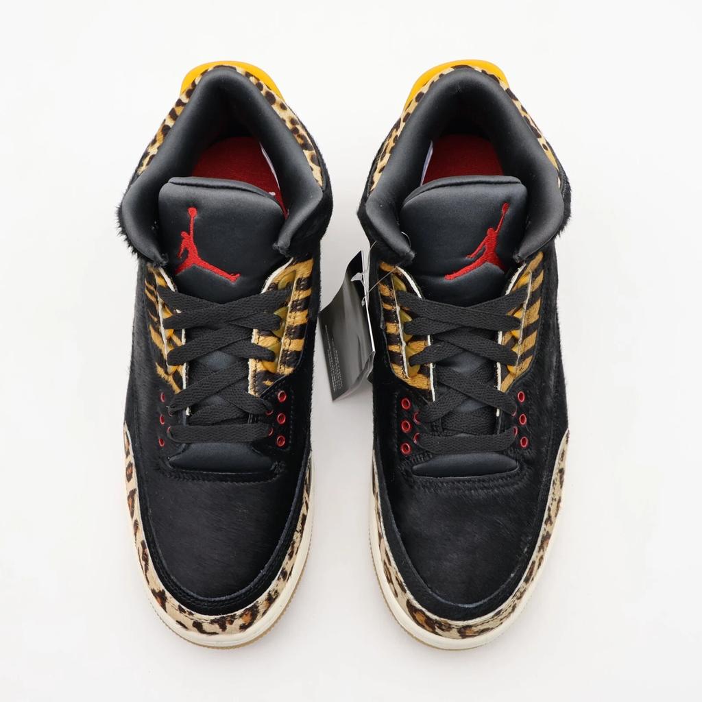 CK4344-002 Nike Air Jordan 3 Retro SE Animal Instinct Black Camo Zebra Cheetah