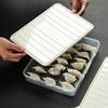 Clear Kitchen Storage Boxes Leakproof Refrigerator Organizers Space Saving Stackable Containers
