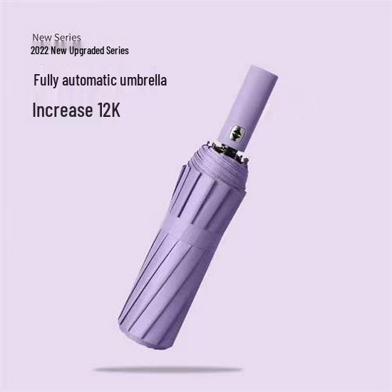 

Большой автоматический зонт-трифолд с защитой от УФ-лучей и индивидуальным логотипом для солнца и дождя