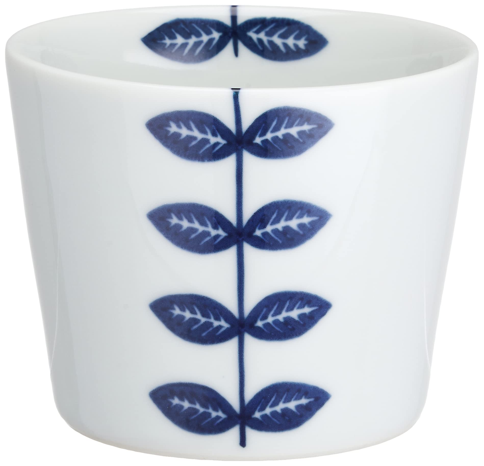 

Hasami Ware CtoC JAPAN Soba Futaba Tsunagi Cup, Pattern, 7.9×H6.3(cm), 180(cc)
