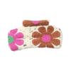 Secure Grip Knitted Hair Clip for Active Lifestyle Comfortable Fashion Flower Hairpin Nonslip Sports Activity