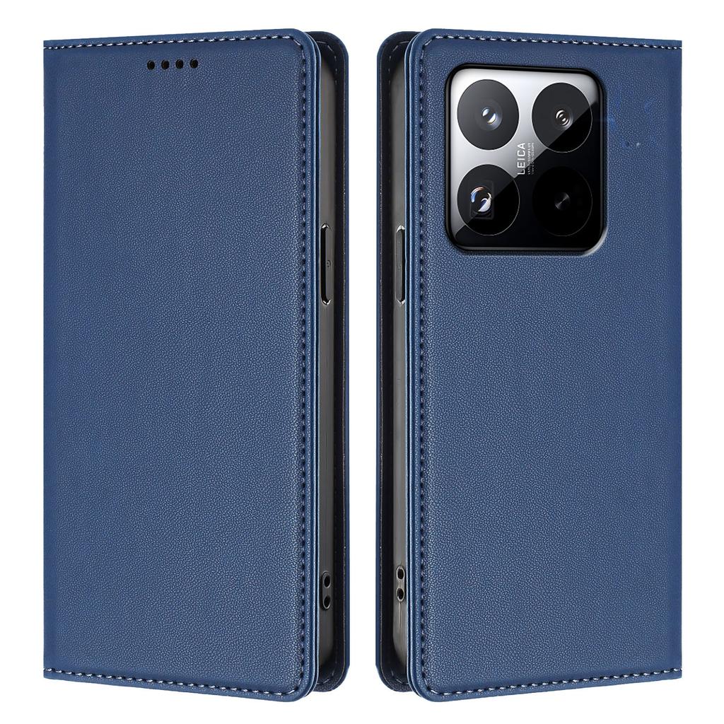 For Xiaomi 15T Leather Wallet Case Magnetic Closure RFID Blocking Phone Cover