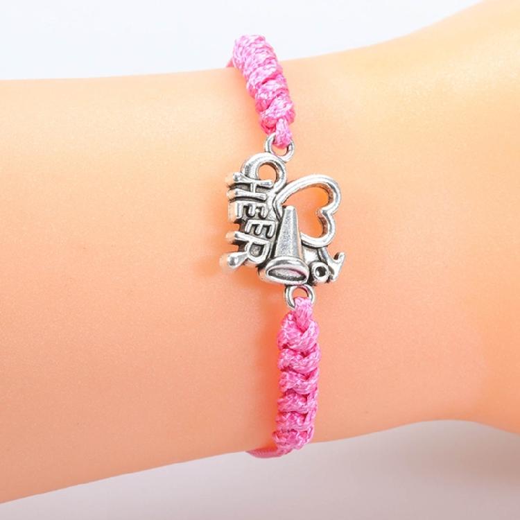 Cheerleader Bracelets Adjustable Sports Cheerleaders Sports Enthusiasts Adjustable Cheerleader Gifts For Cheer Team