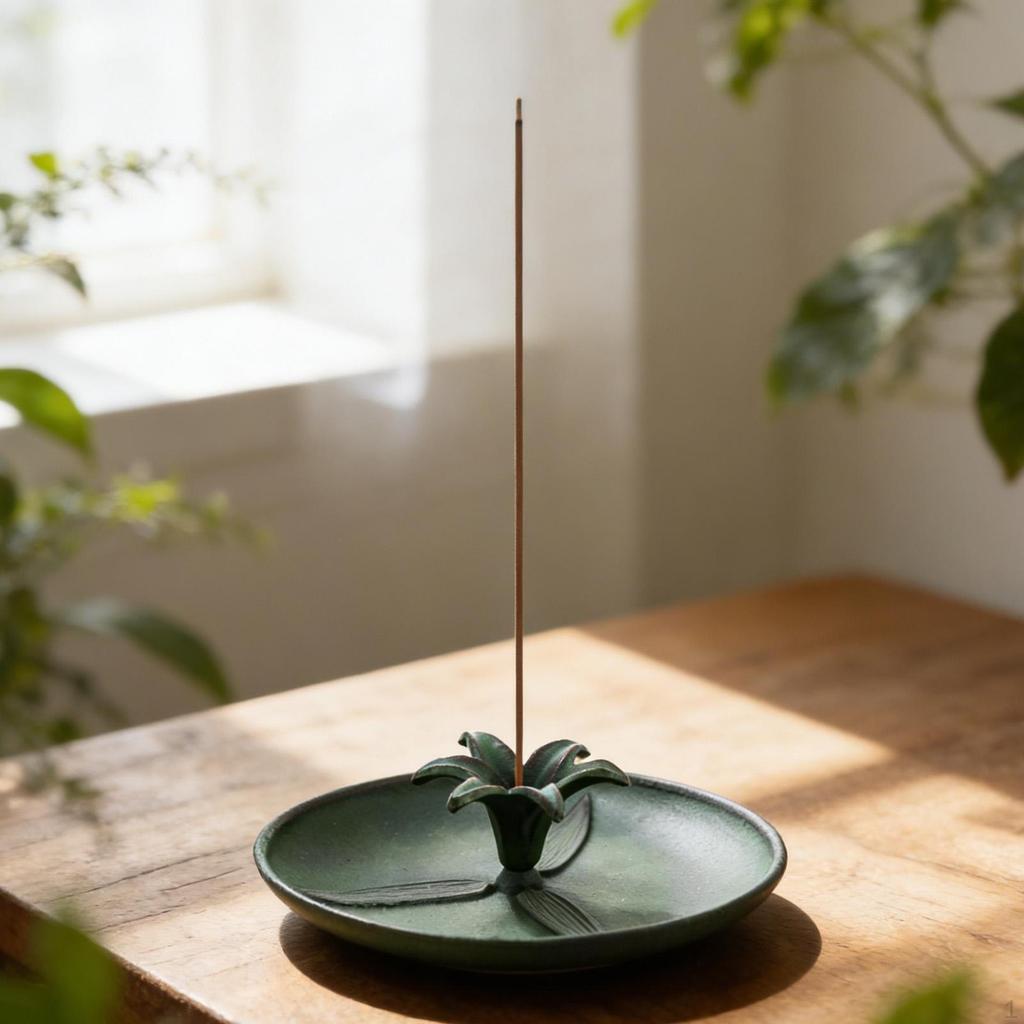 Incense Burner Multifunctional Creative Housewarming Gift Holder Portable for Office Room