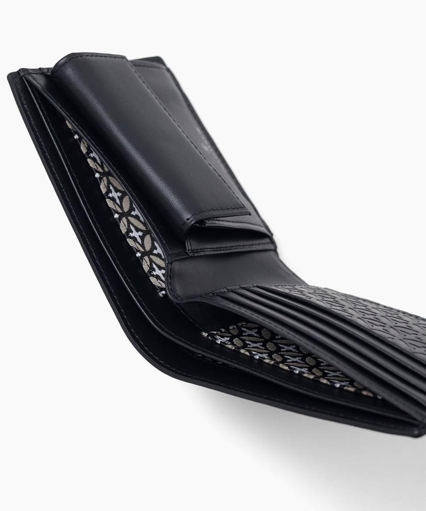 Dressteria Men's Black Bifold Wallet, Haria Accessories