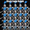 Medieval Military Soldier Series Building Blocks Castle Black Eagle Green Dragon Knights Figures Militia Accessories Bricks Toys
