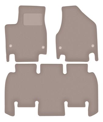 Tappetini in velluto beige per: Chrysler Pacifica RU minivan (2016-)