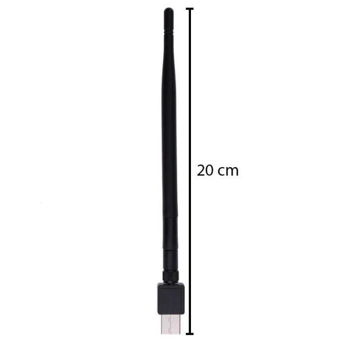 Adaptateur Wi-Fi USB - RETOO - WLAN Stick - 150 Mbps - Compatible Linux, Mac OS, Windows