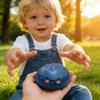 Riesige Teigtaschen-Quetsch-Fidget-Spielzeug mit Bambusdämpfer, weicher TPR-Dekompressionsball, kreatives lustiges Geschenk für Kinder