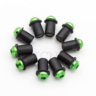 Kit 10 Viti Bulloni Parabrezza Parabrezza 5mm Per Kawasaki Z900 Z750 Z800 Z650 VERSYS 300 650 1000 ZX6R ZX7R ZX10R ZX14R ZZR