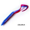 5pcs 10.5g Weight Soft Fishing Lures Paddle Tail Design Silicone Fishing Worms  For Pike Fishing
