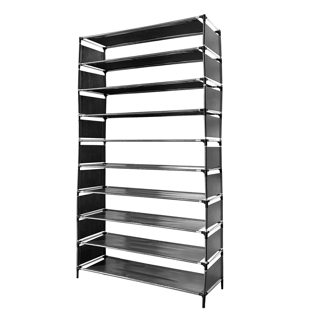 Nyana Home Fabric Shoe Rack Up To 36 Pairs 160x90x27cm, 9 Shelves