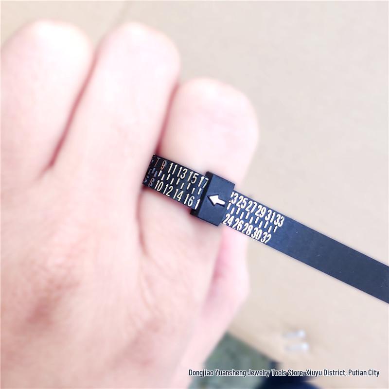Hong Kong Degree Day, British & US Standard Ring & Finger Size Measurement Tool