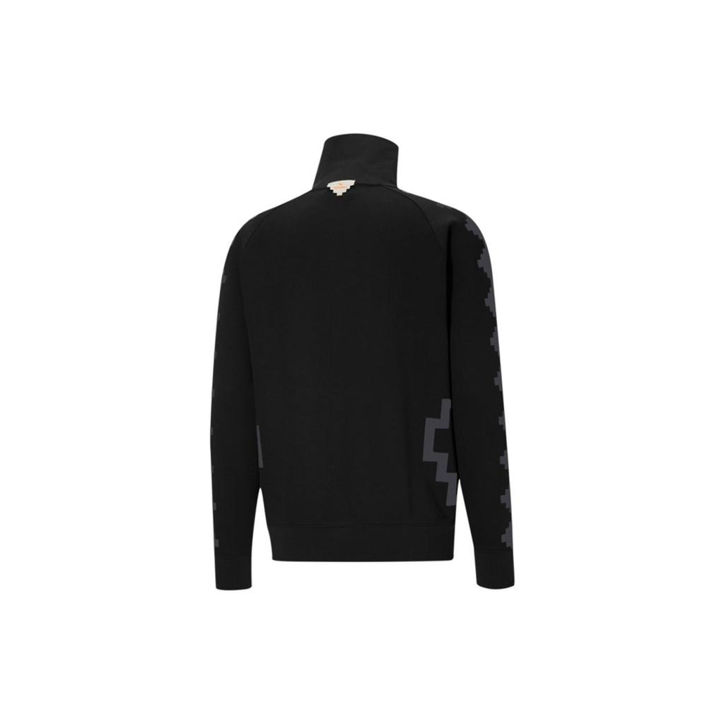 Puma X Pronounce Colorblock Knit Sports Jacket Men Jackets Black 532141-01