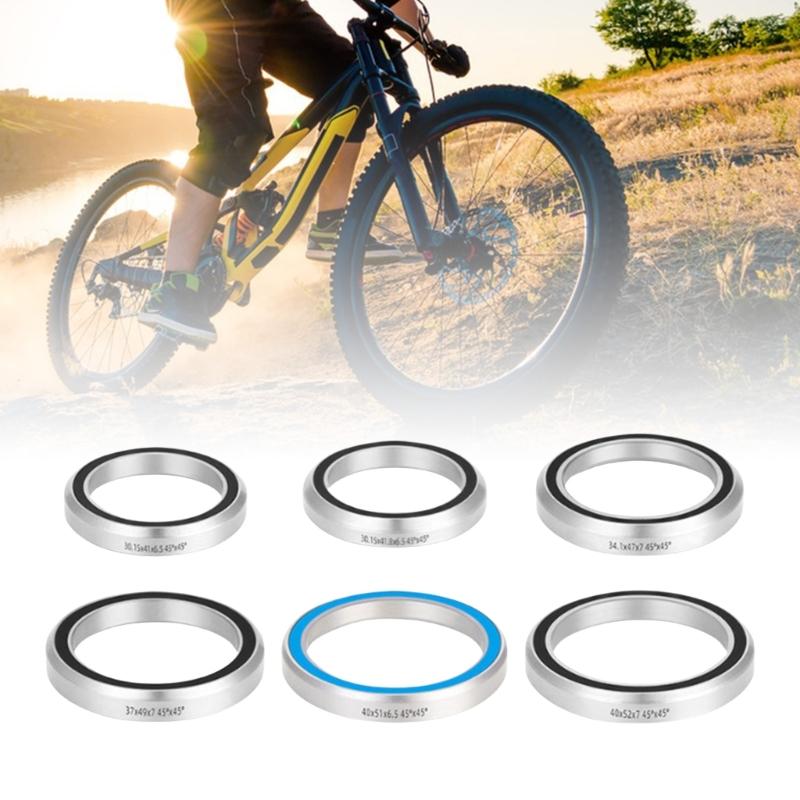 Road Bike Headsets Bearings Replacement Double Sealed Bearing Headsets 41/41.8/47/49/52mm Sealed Steel Bearing Enduring