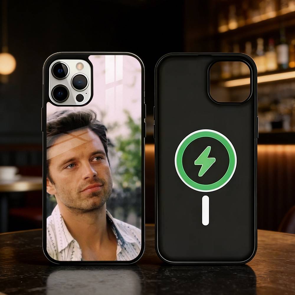Actor S-Sebastian Stan Phone Case For iPhone 17/16/15/14/13/12/Plus/Pro/Max for Magnetic Wireless Charging