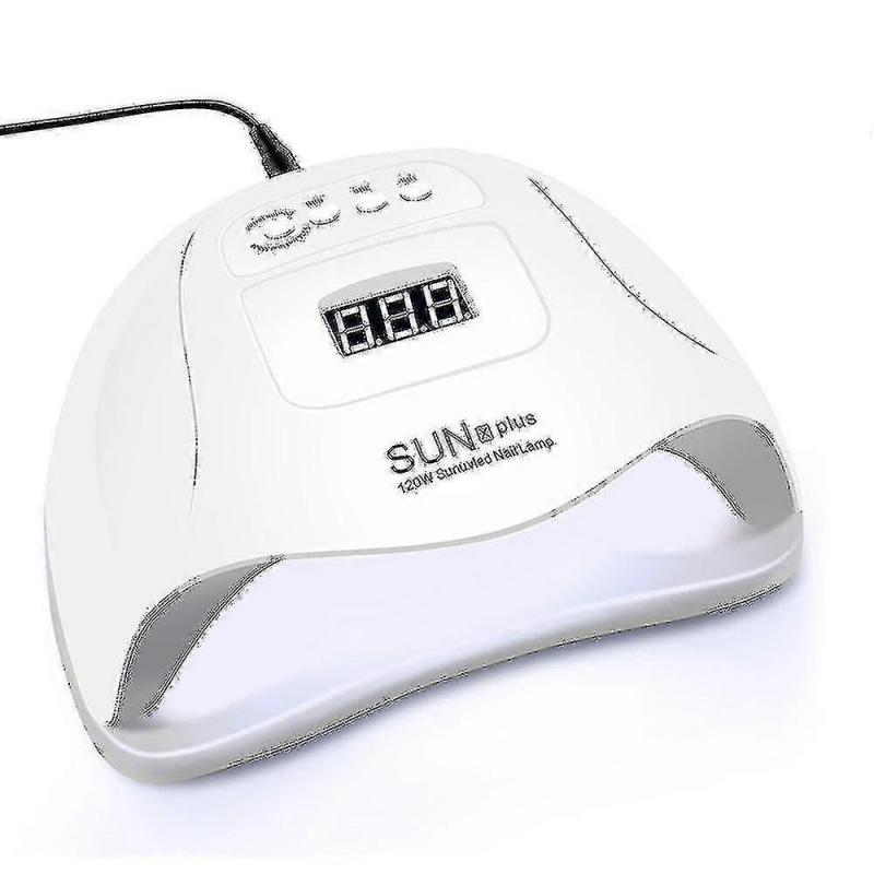 Nail Art Set 120/80/54w UV LED Lampe Gel Nagellack Set Elektrischer Nagelfräser Nail Art Set-_beangle