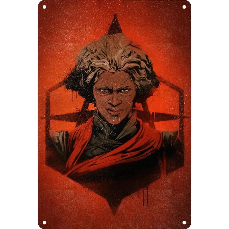 Retro Metal Signs Punk and Abstract Illustration Designs Ideal for Home Bar Jinx Iron Posters Home Decoration Metal Tin Signs