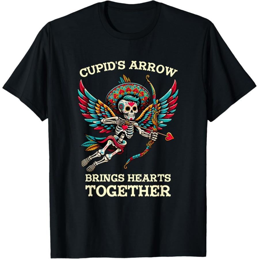 Cupid Unites Hearts With A Single Arrow T-Shirt(3) S