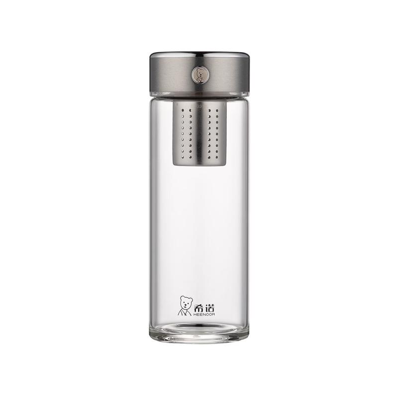 Heenoor Antibacterial Tea Separation Glass Cup