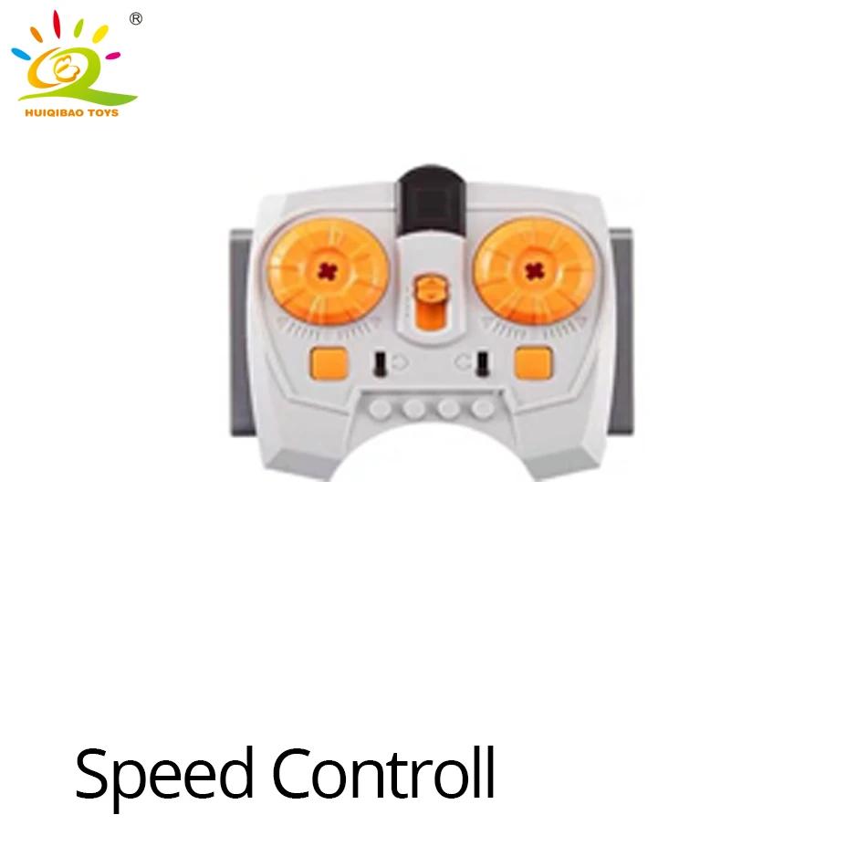 MOC Technical Power Function Train M L XL Motor IR Building Blocks High Tech Parts Bricks DIY Car Truck Construction