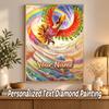 Ho-Oh Custom Name Diamond Painting Personalized 5D Full Drill DIY Diamond Art Home Decor