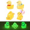 Luminous Landscape Micro Duck Resin Ornament Gardening Desktop Accessories Mini