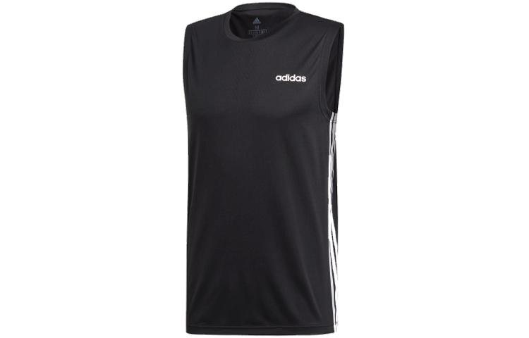Adidas Tank Tops Men s Black Crew Neck Moderate Straight Fit DT3047 M