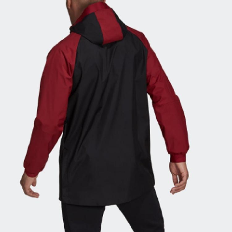 adidas Arsenal Hooded Jacket 'Black' Men's GR4209
