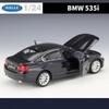 Welly 1/24 BMW 5 Series 535i Alloy Car Model Diecast Metal Toy Vehicles Car Model High Simulation Collection Childrens Toy Gifts
