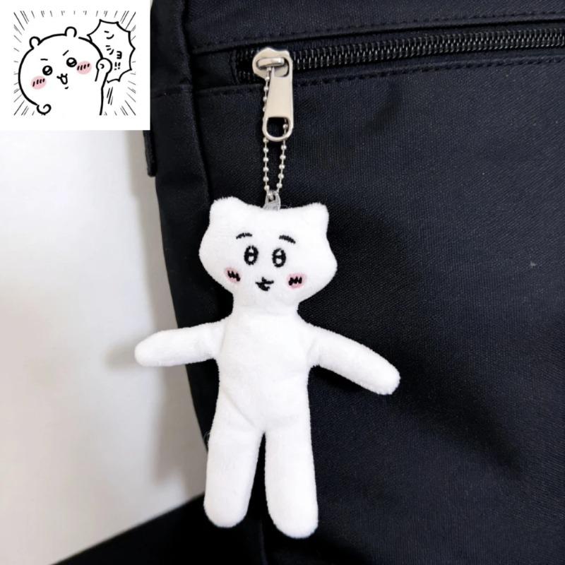 3 Stück Chikawa Plüschtier Anhänger Usaqi Lustiges Taschen-Hängeornament Falsche Lustige Serie Rucksack Schlüsselanhänger Plüschtier