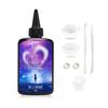 UV Resin Liquid UV Resin Resin Liquid 125g [New Release] UV/LED Compatible Resin Liquid Resin Tool Set Large Capacity High Transparency Hard Type