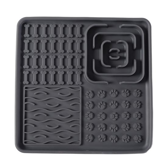 Cat Lick Mat Dogs Fun Cups Non-Slip Dog Slow Feeder with Suction Enrichment Treat Mat
