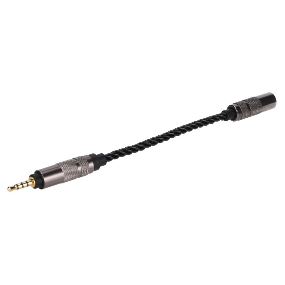 High Stereo Audio 2.5mm Balanced Male To 3.5mm Stereo Female  Sound Enhancement