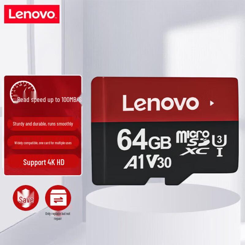 Lenovo MicroSD U3 V30 A1 Memory Card