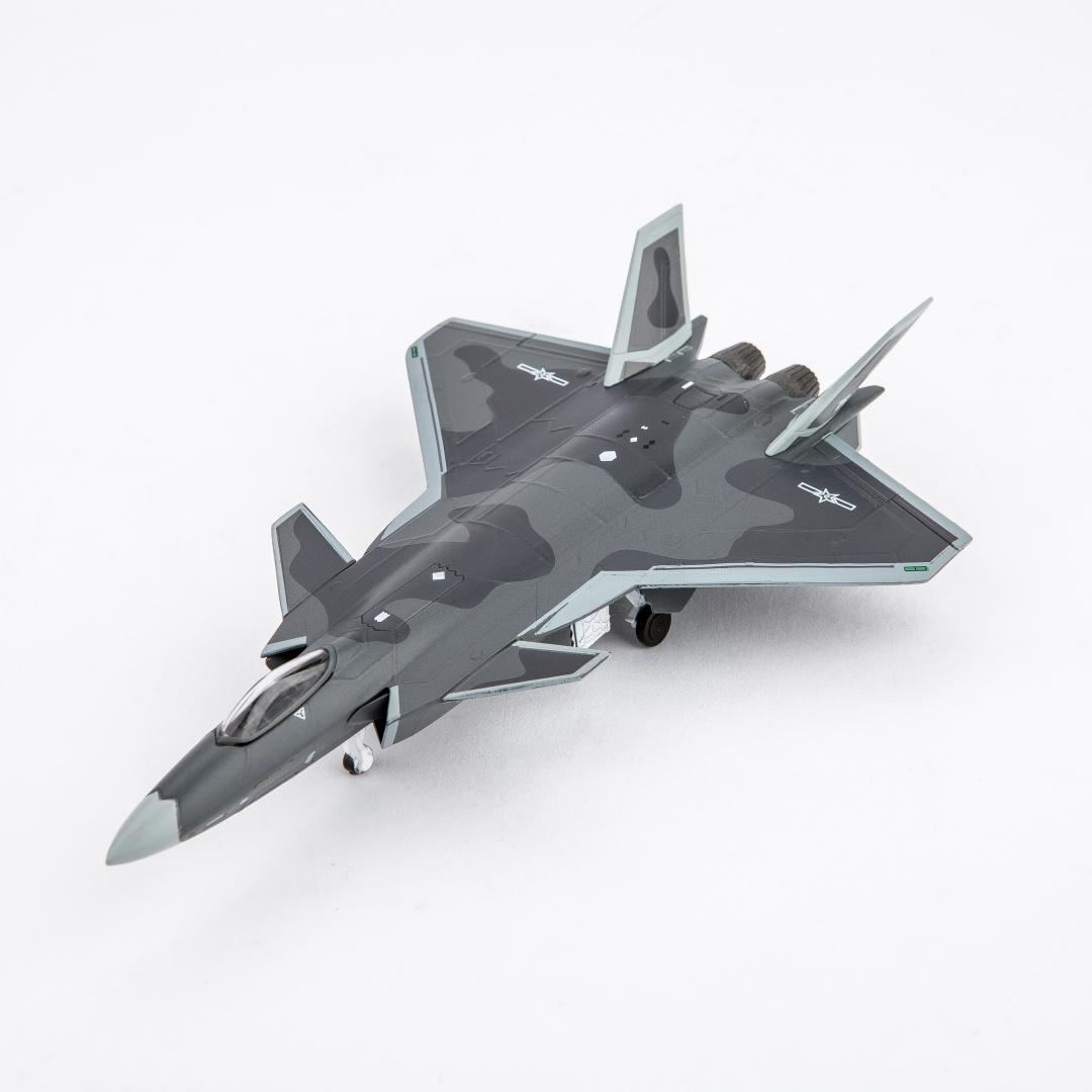 

J20 1/144 Scale Metal Model airplane (including base) Scale model Home placement, collection and decoration Creative gift