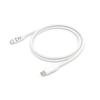Câble USB - EQUIP - 128361 - USB 3.2 Gen 1 - 1 m - Connecteurs USB C - Blanc