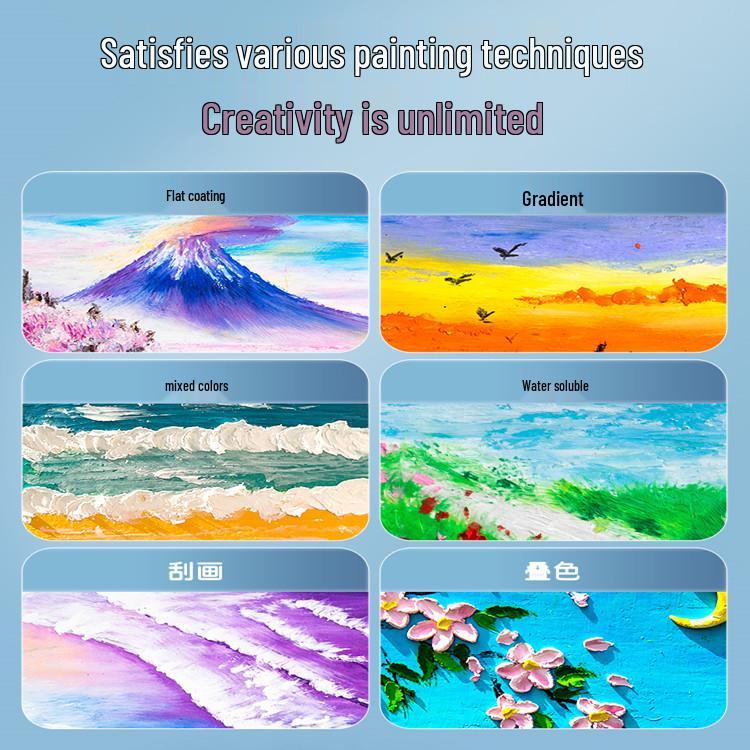 Gaole Super Soft Oil Pastels - Full Set (24/48 Colors), Classic Macaron for Kids, DIY Heavy Color Sticks