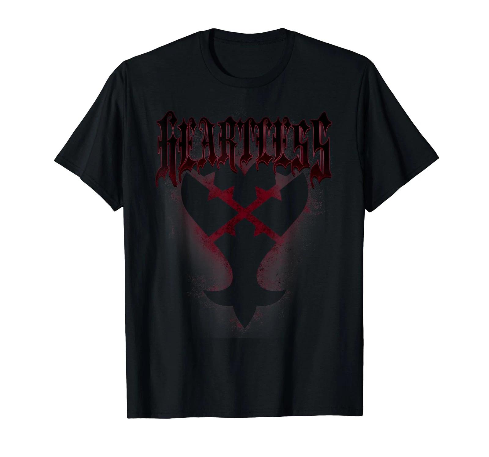 Disney Kingdom Hearts Heartless Symbol T-Shirt_ S
