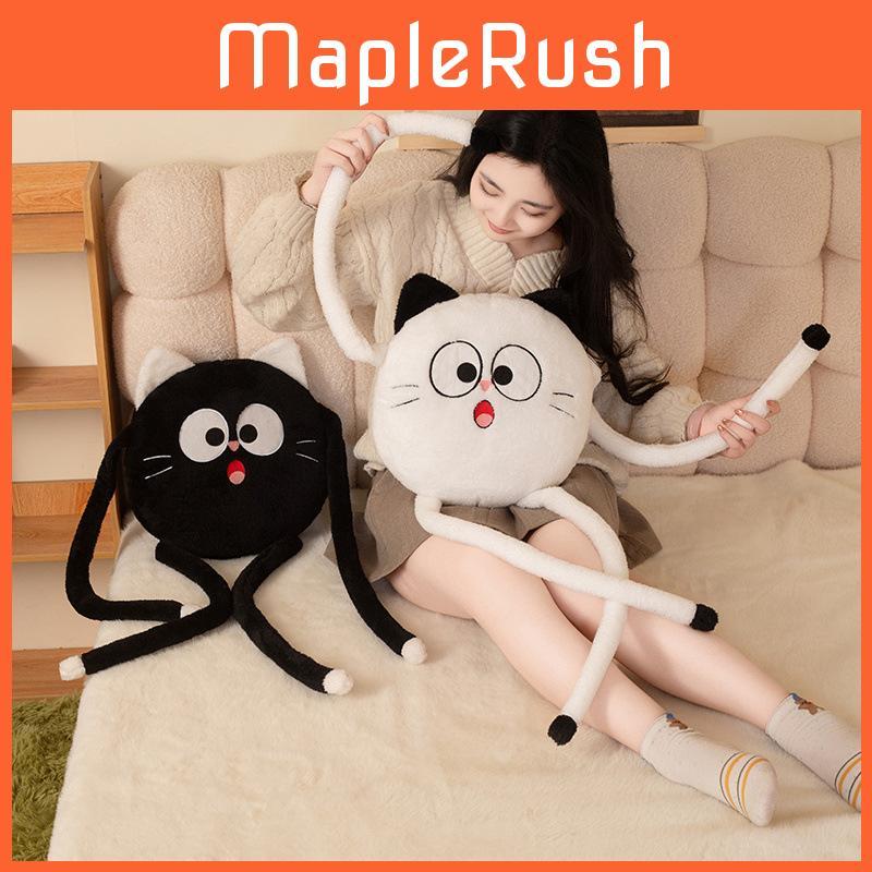 Cat Plush Toy With Long Legs Soft Pillow For Living Room Decor Girl Gift