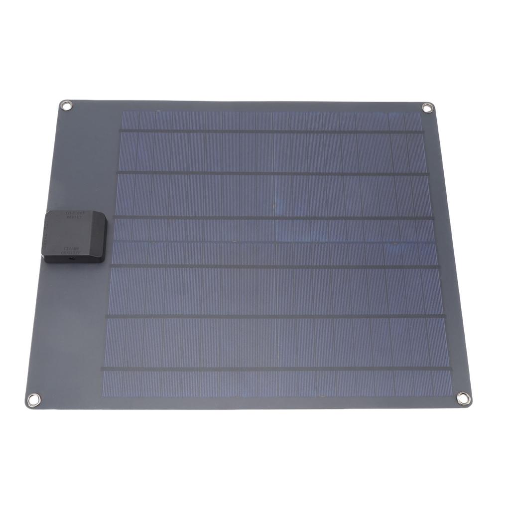 35W Car Battery Solar Charger Portable Water Proof Solar Panel Kit with Battery Controller for RVs Tractors Lawn Mowers