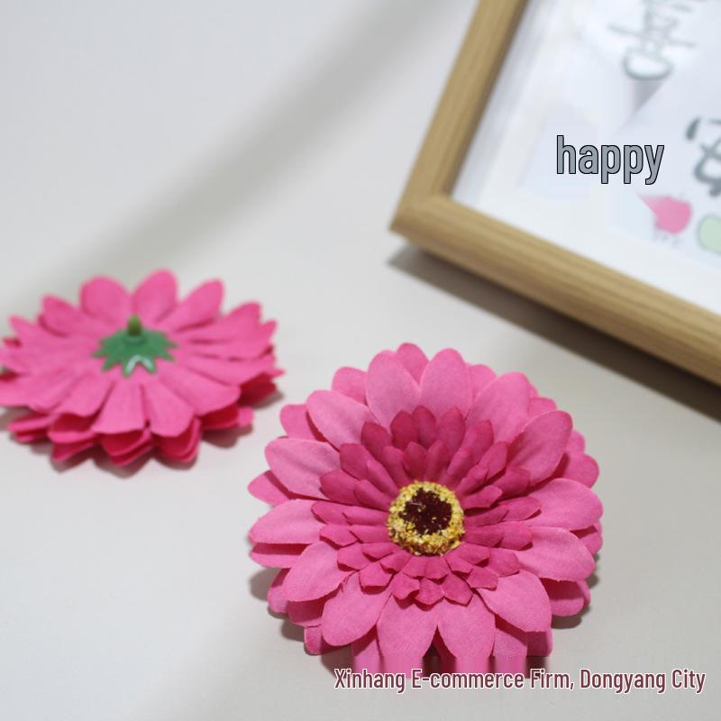 Decorative African Daisy & Persian Chrysanthemum Hair Accessories & DIY Flower Arrangement Props