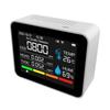 Inomhus   Kvalitetsskärm 12 Funktioner WiFi Termometer Hygrometer WiFi för   Smart App med 2,8  Färgdisplay Stöd för Larmfunktion CO2 Celsius